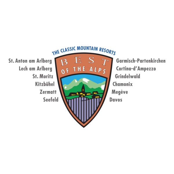 Best of the Alps Logo PNG Vector