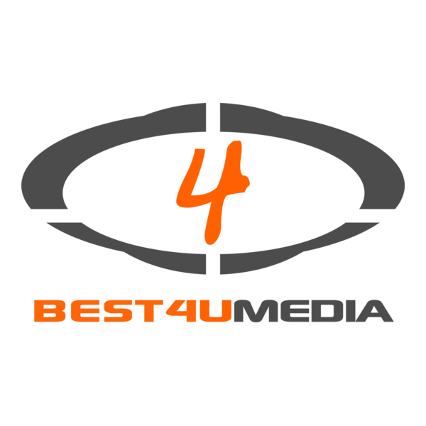 Best4u Media Logo PNG Vector