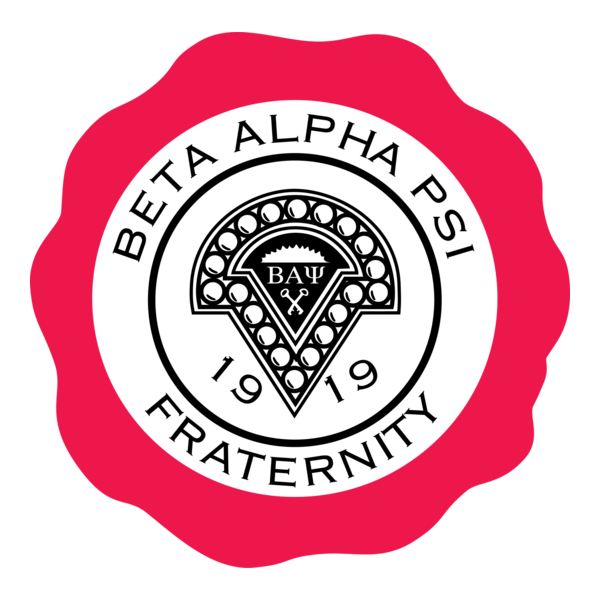 Beta Alpha PSI Fraternity Logo PNG Vector