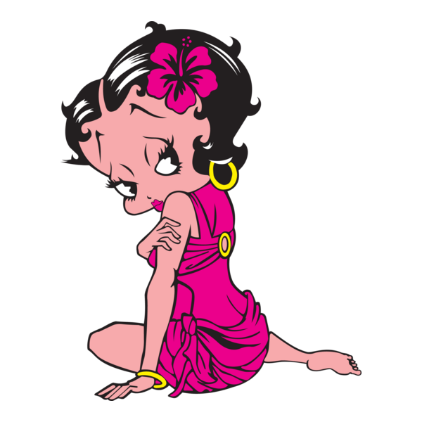 Betty Boop Logo PNG Vector