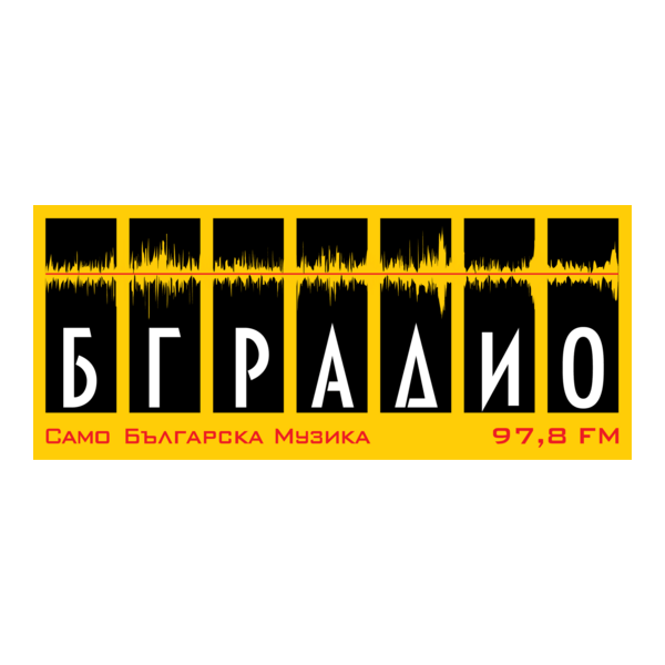 BG Radio Logo PNG Vector