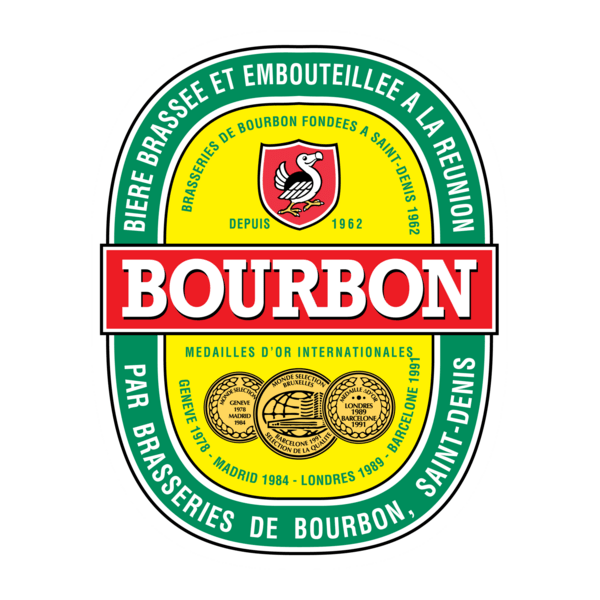 Bière Bourbon Logo PNG Vector
