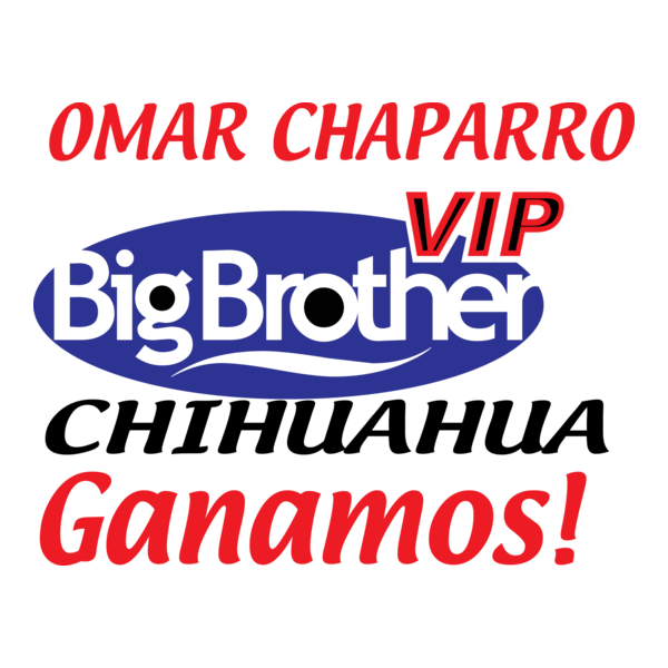 Big Brother VIP Omar Chaparro Logo PNG Vector