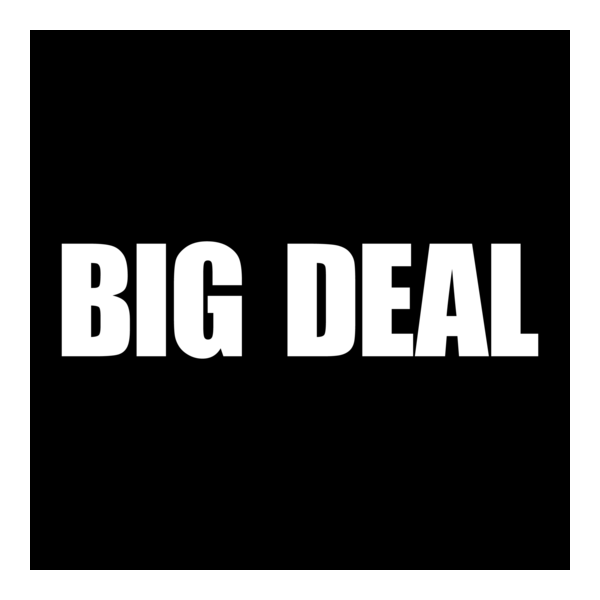 Big Deal Logo PNG Vector