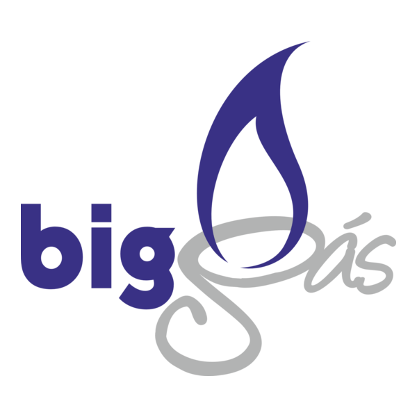 Big Gás Logo PNG Vector