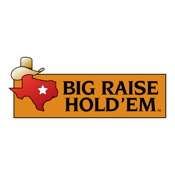 Big Raise Hold'em Logo PNG Vector
