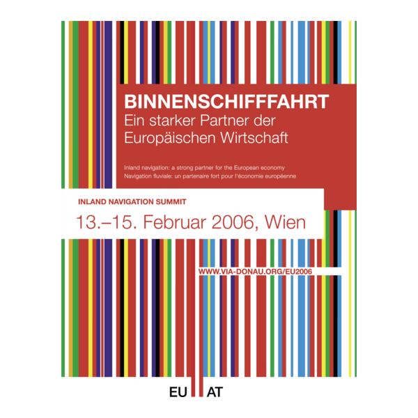 Binnenschifffahrtskongress Wien Logo PNG Vector
