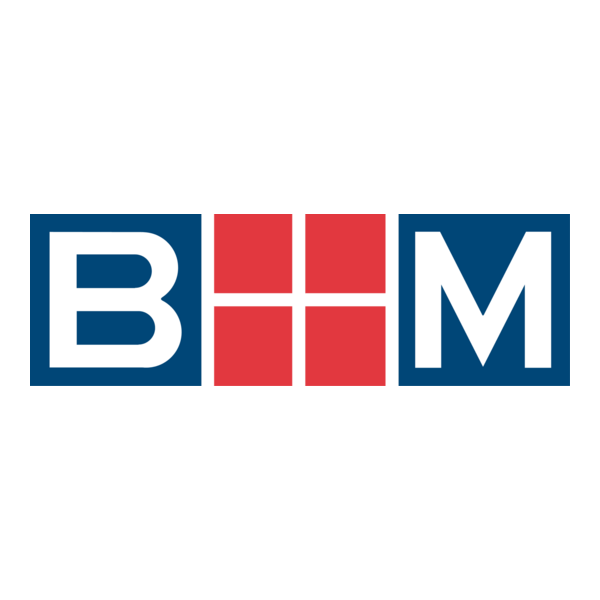 B+M Logo PNG Vector