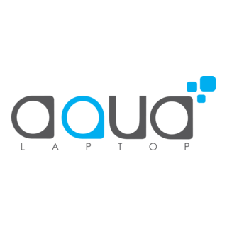 aqua laptop Logo PNG Vector