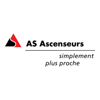 AS Ascenseurs Logo PNG Vector