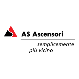 AS Ascensori Logo PNG Vector