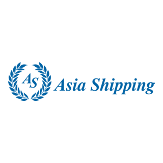 Asia Shipping Logo PNG Vector