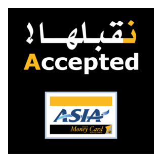 AsiaCard - Accepted Logo PNG Vector