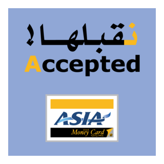 AsiaCard - Accepted Logo PNG Vector