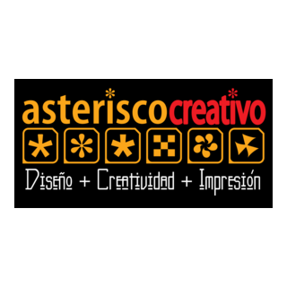 Asterisco Creativo Logo PNG Vector