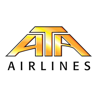 ATA Airlines Logo PNG Vector