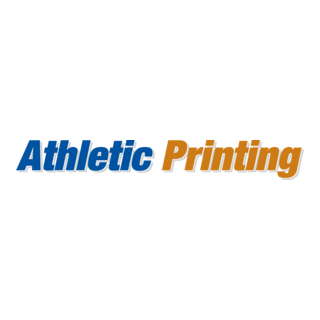 Athletic Printing Logo PNG Vector