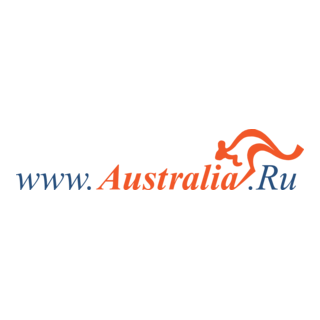 Australia.RU Logo PNG Vector