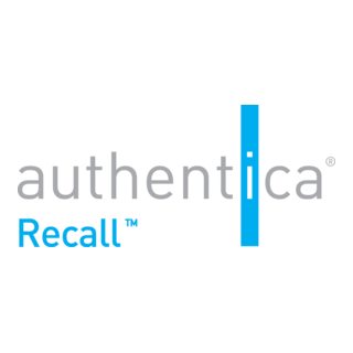 Authentica Recall Logo PNG Vector