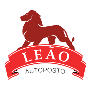 Auto Posto Leão Logo PNG Vector