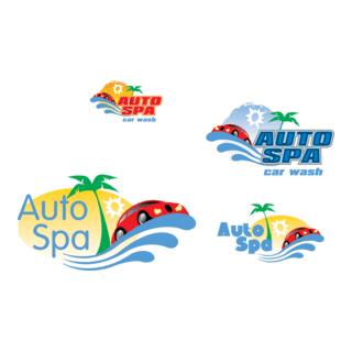Auto Spa Logo PNG Vector