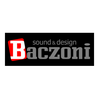 Baczoni Sound & Design Logo PNG Vector
