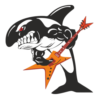 Baleia guitarra Logo PNG Vector