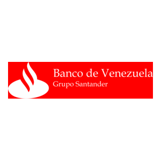 Banco de Venezuela Grupo Santander Logo PNG Vector
