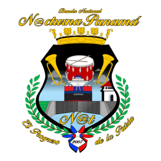 Banda Nacional Independiente Nocturna Panama Logo PNG Vector
