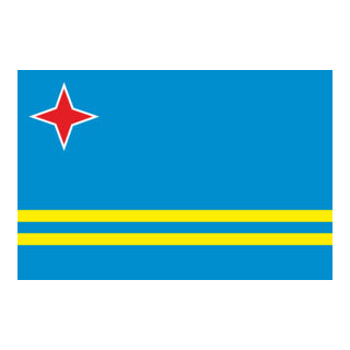 Bandera de Aruba Logo PNG Vector