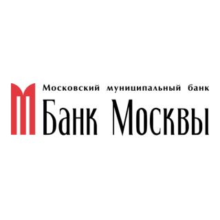 Bank Moscow Logo PNG Vector