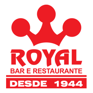Bar e Restaurante Royal Logo PNG Vector
