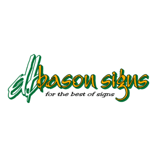 Bason Signs Logo PNG Vector