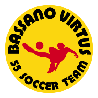 Bassano Virtus 55 Soccer Team Logo PNG Vector
