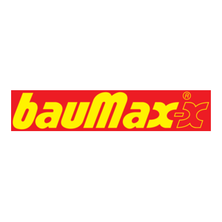 bauMax-x Logo PNG Vector