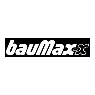 bauMax-x Logo PNG Vector