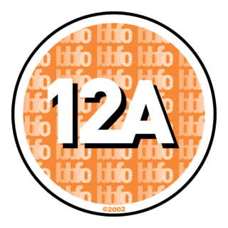 BBFC 12A Certificate UK Logo PNG Vector