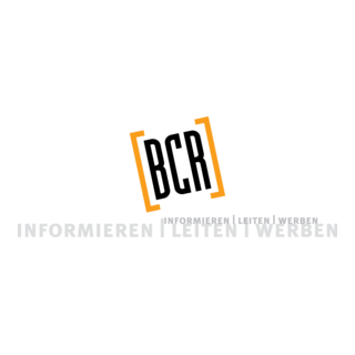 bcr informieren leiten werben Logo PNG Vector