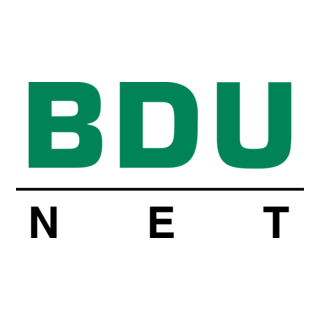 BDU Net Logo PNG Vector