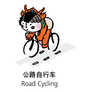 Beijing_2008_Mascot_Road_Cycling Logo PNG Vector
