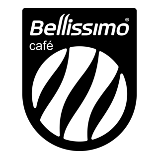 Bellissimo Café Logo PNG Vector