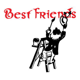 Best Frends design Logo PNG Vector