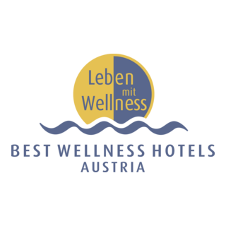 Best Wellness Hotels Austria Leben mit Wellness Logo PNG Vector