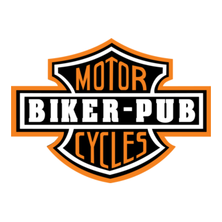 Biker-Pub Logo PNG Vector