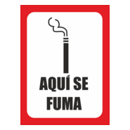 AQUI SE FUMA Logo PNG Vector