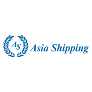 Asia Shipping Logo PNG Vector