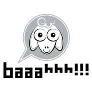 Baaahhh Logo PNG Vector