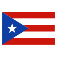 Bandera Puerto Rico Logo PNG Vector