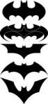 Batman Logo PNG Vector