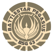 Battlestar Pegasus Logo PNG Vector